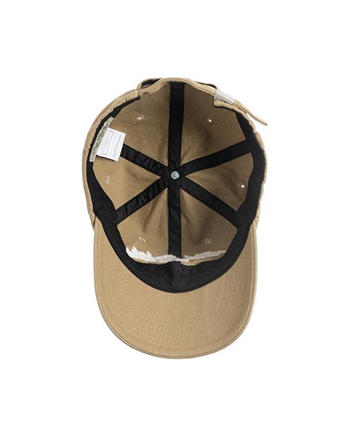 Waildeubeuligseu Ct Chain Stitch Logo Cap (Beige)