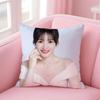 Popular fashion Chinese sexy actress LLiu Yan Cushion Cover Pillow Case Soft Friendly Fabric  Concealed Zipper