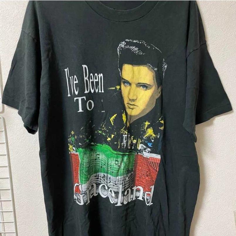 90s Vintage Elvis Graceland T-Shirt 1992 Single Stitch Rock Music Tee S-5XL