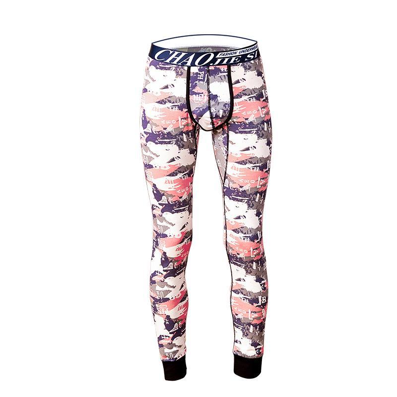 Pánské bavlněné kalhoty slim fit - Hřejivé, trendy podzimní/zimní kalhoty