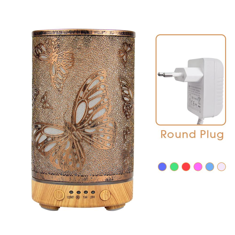 100ml Humidifiers Cool Mist Top Fill Essential Oil Diffuser for Bedroom Large Room Home Baby Nursery and Plants with Nightlight