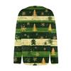 Women's Fashion Printed Long Sleeve Knitted Cardigan Button Down Jacket