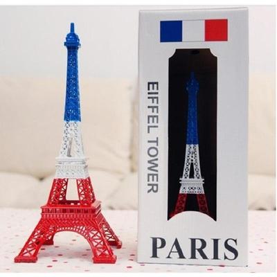 Eiffel Tower Colorful Model Ornament - Three Colors Available