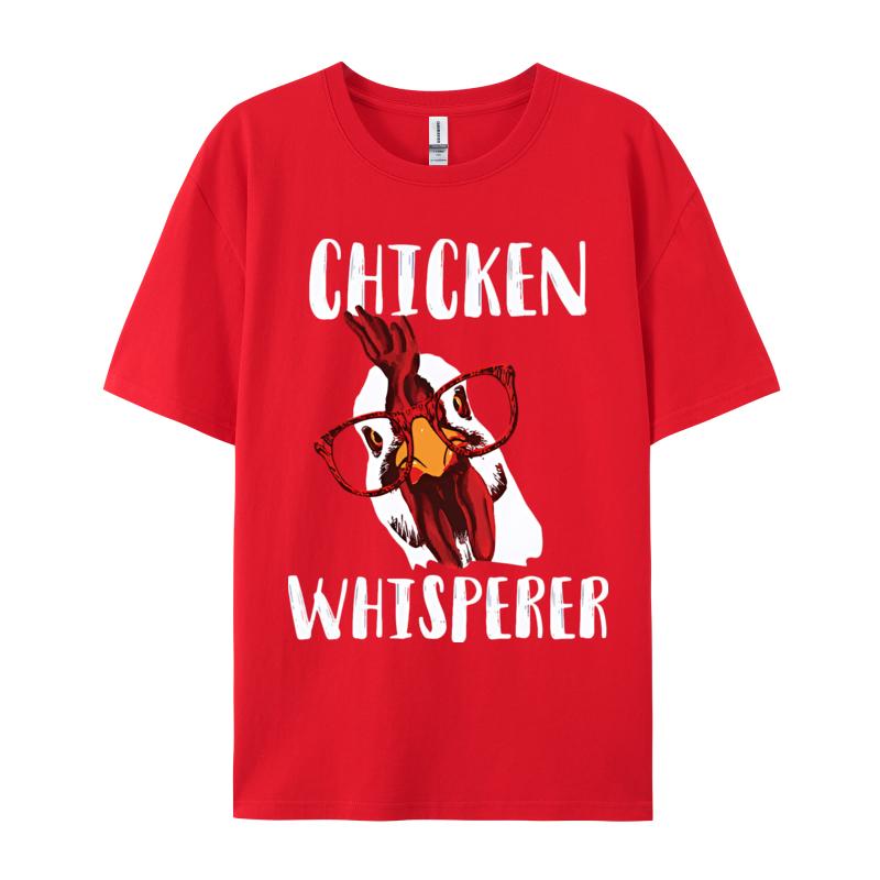 Chicken Whisperer Tshirt Vintage Funny TShirt Cotton Unisex T Shirts Personalized Tops Shirts Classic Family S