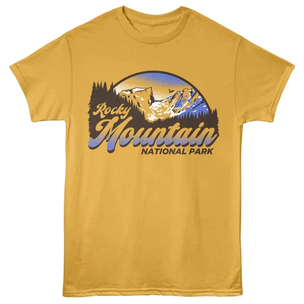 Rocky Mountain Sunrise Men s T-Shirt S