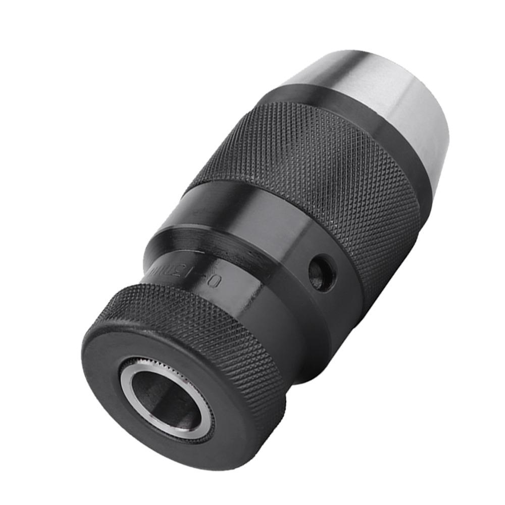 0-13mm Capacity Keyless Drill Chuck 45# Steel Material Lathe Chuck For Electric Drill