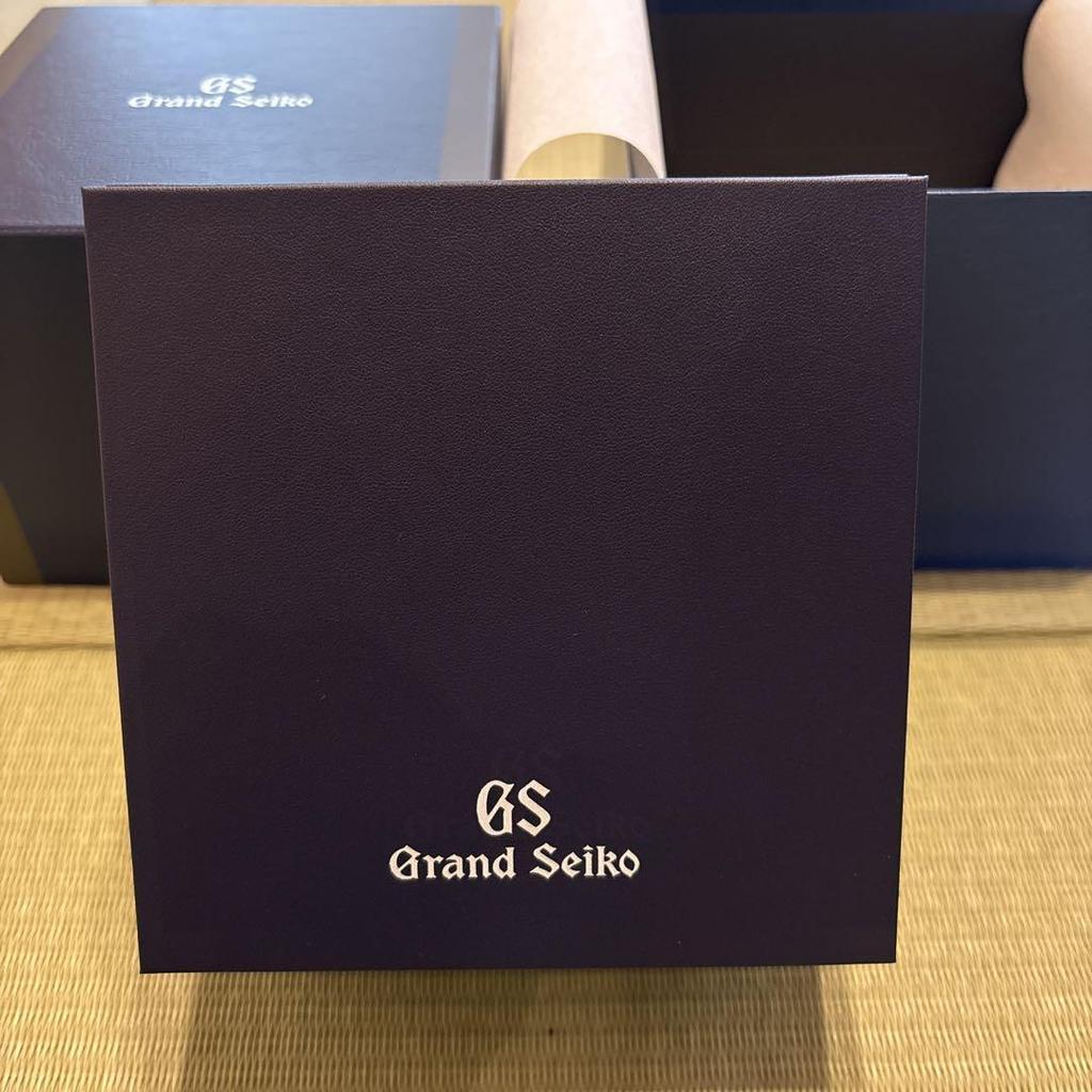 [USED] Grand Seiko watch box (with outer box)