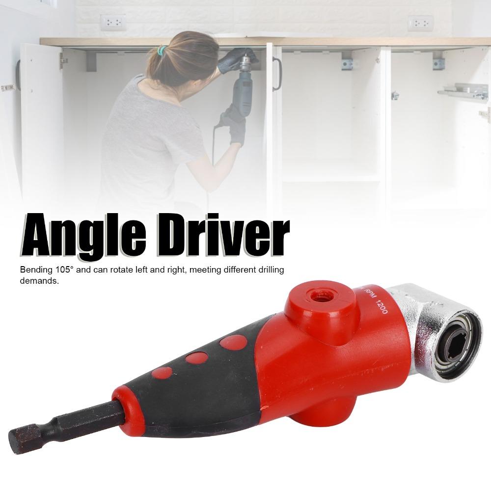 105 Degree Angle Driver Red Right Angle Drill Heavy Screwdriver DIY
