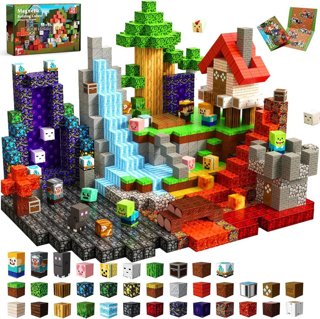 Magnetic Block Magnetic Building Block Large Fenglin Adventure Park Park Educational Toy