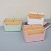 Space Saving Wood Pen Holder Storage Case Remote Storage Holder