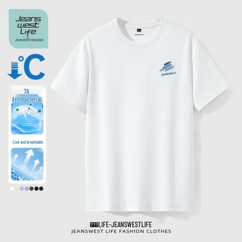 JEANSWEST LIFE Мужская антибактериальная футболка Double-Cool 7A L