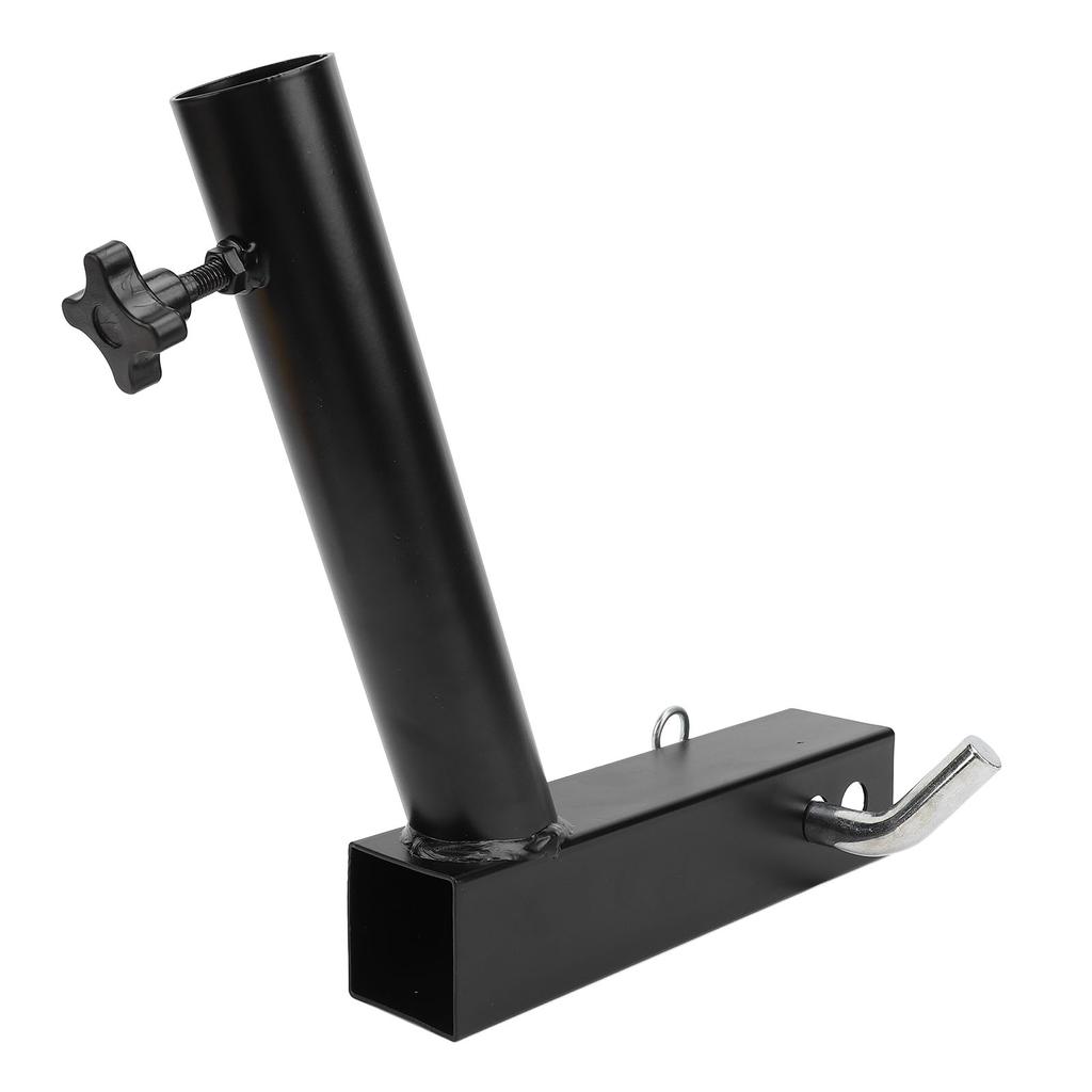 Hitch Flag Pole Holder Angled Heavy Duty Universal Trailer Truck RV Hitch Flagpole Mount for 2 Inch