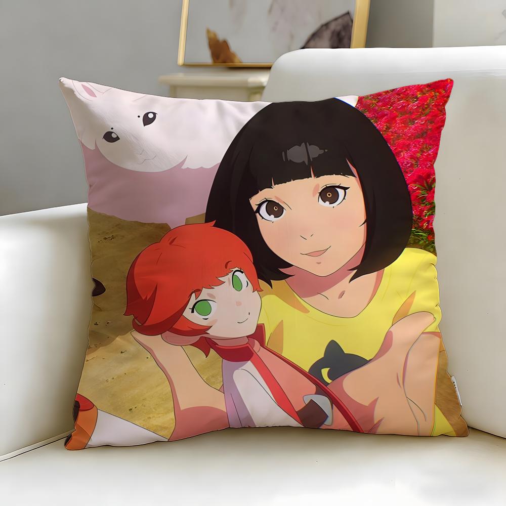 

fantasy movie Birthday Wonderland Cushion Cover Soft EasyWash Pillow Case Versatile for Couch Bed Travel and Office 30X30cm