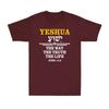 Yeshua Hebrew Jesus The Way Truth Life Christian Faith Vintage Unisexs TShirt