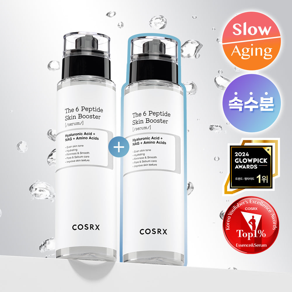 COSRX The 6 Peptide Skin Booster Serum (2-pack)