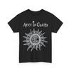 Alice In Chains Sol-logotyp 100% Bomull T-shirt Unisex Rockband Grafisk T-shirt för Män Kvinnor Vintage Stil Kortärmad Topp