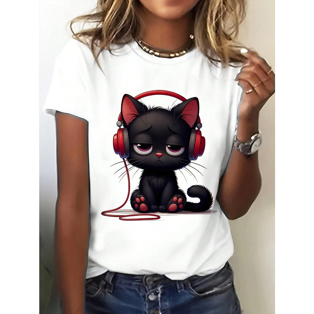 Женская футболка Многофункциональная Модная Персонализированный узор Футболка Топ 5XL