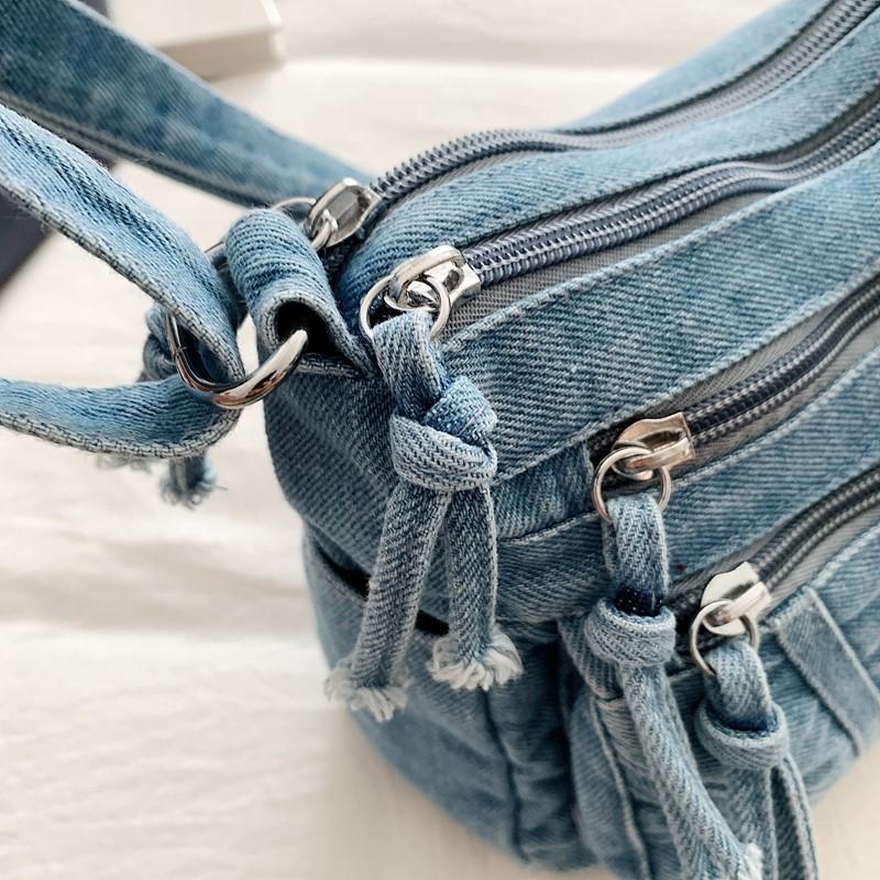 Vintage Shoulder Bag Denim Crossbody Bag