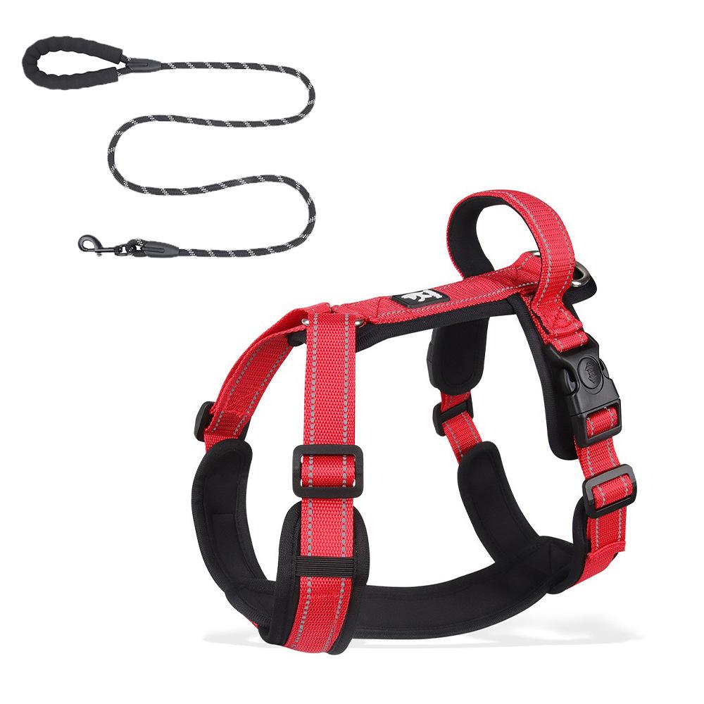 Nové vodítko pro psy, dvoudílný hrudní popruh pro domácí mazlíčky, vodítko pro venčení malých a středních psů