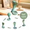 Scales Simulated Cobra Figure Lifelike Animal Simulation Model 3D Cobra Model Toy  Halloween