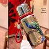 Golden Peacock National Style Stainless Steel Vacuum Insulated Water Cup - Large Capacity Double Layer Design
