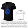MTG Blue Mana Magic the Gathering Draw Sticker TShirt summer clothes cheap stuff anime shirts men