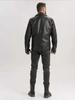 Autumn new European and American men's locomotive leather jacket pu men's leather jacket, coat