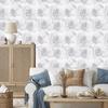 Gray Roses Wallpaper for Living Room and Bedroom 50x1000