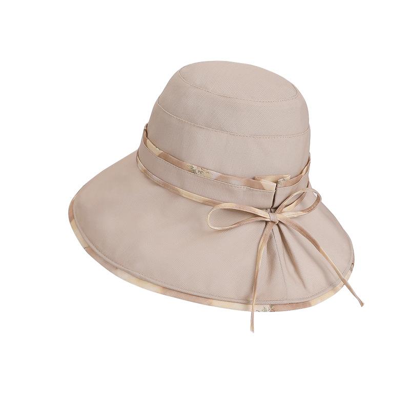 Spring Summer Outdoor Sun Hat Women's Big-Brimmed Fisherman Hat for Travel and Holiday Sun Hat