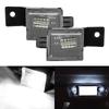 Pair Left Right 15LED License Number Plate Light Fits for Chevy Silverado 20142018DC12V