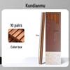 ZISIZ Chinese Solid Wood Chopsticks (10 Pairs)