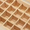 For doTERRA 32 Grids Essential Oil Natural Wood Box Aromatherapy Wooden Box Treasure Jewelry Storage Organizer Handmade Craft
