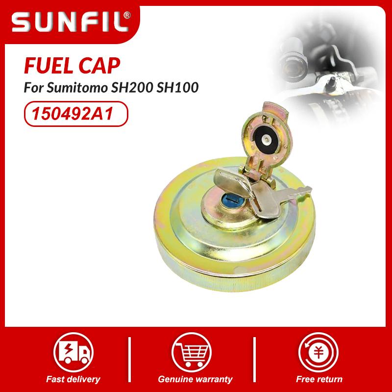 150492A1 Fuel Cap for Sumitomo SH200 SH100 SH220 SH210 SH235