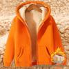 Men's Winter Lambswool Velvet Thickened Cardigan Hoodie - Casual and Trendy Loose Jacket