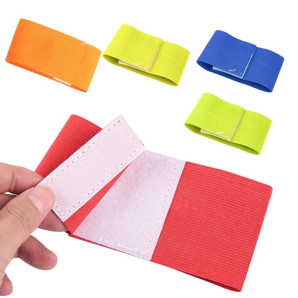 Football Captain Armband Outdoor  Sports Groups Soccer Armbands Adjustable Player Bands