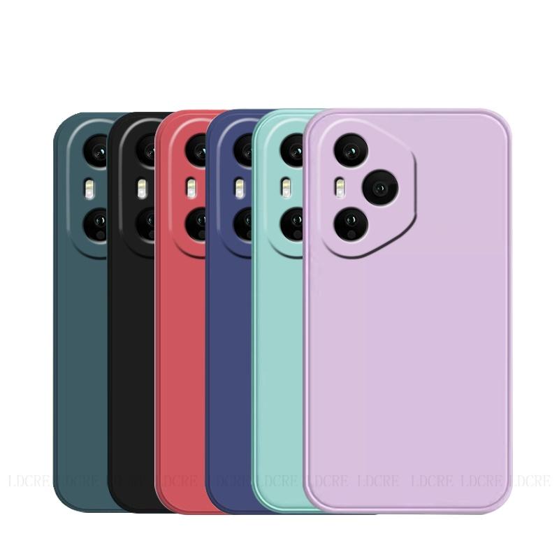 For Honor 400 Pro Case Cover Huawei Honor 400 Pro Capas Original Liquid Silicone Shockproof Soft TPU Case Honor 400 Pro Fundas