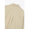 Studio Tomboy Two Way Button Solid Long Sleeve Shirt 9106321103ct