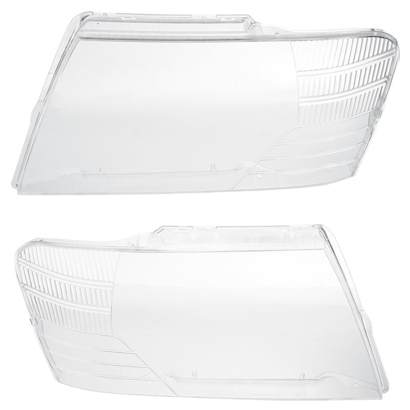 1PCS Head Light Lamps Shell Lampshade Lampshade Headlight Cover Lens Glass For Mitsubishi Pajero V73 V75 V77 2003-2007