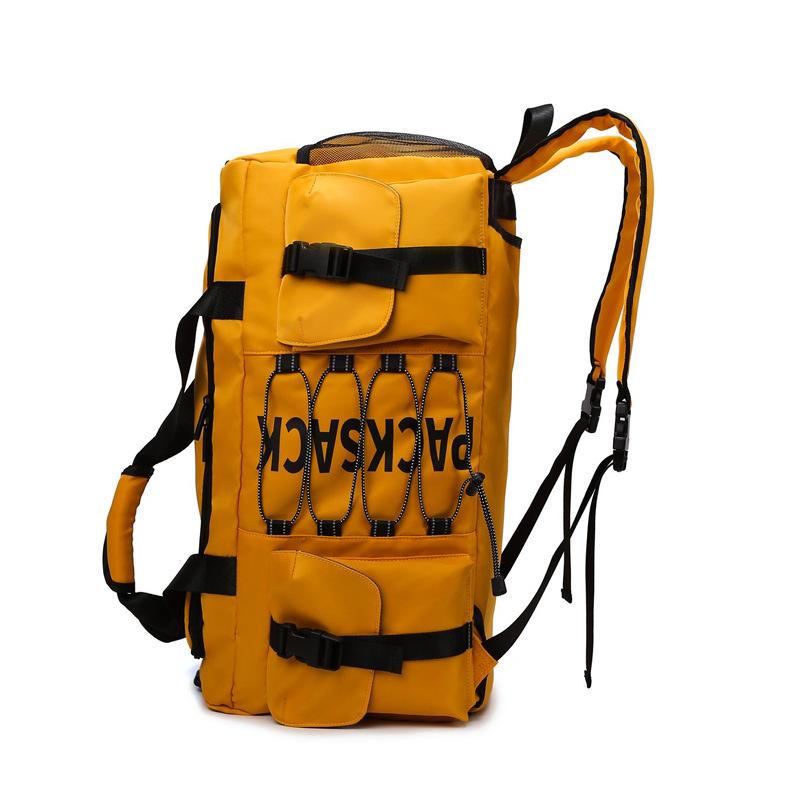 Couple Multifunctional Large Capacity Fashion Trendy Cool Portable Travel Bag Dry and Wet Separation Sports Fitness Bag Can Cover Tie Rod