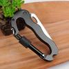 Stainless Steel 5-in-1 Multi-tool Carabiner