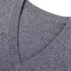Hengyuanxiang Men's 100% Pure Wool V-Neck Sweater Vest