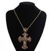 Cross Pendant Necklace Grunge Jewelry Accessories Gothic Male Female Necklaces