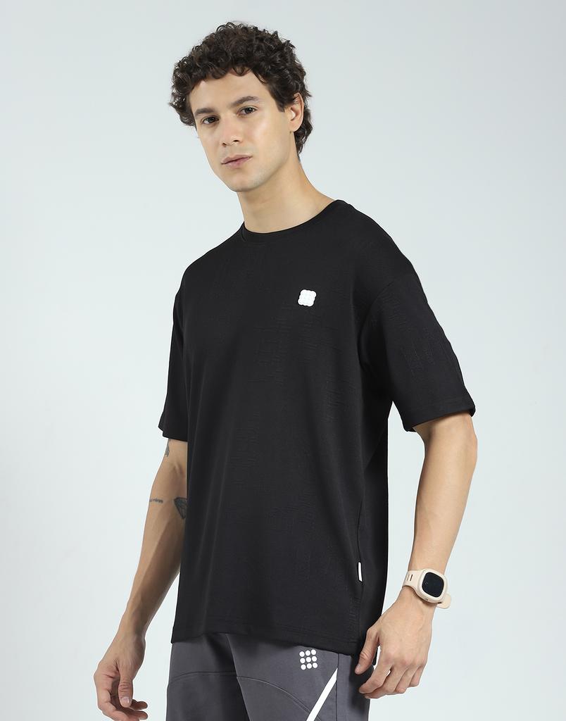 Rock It from House of Monte Carlo Men's Regular Fit Solid T-Shirt