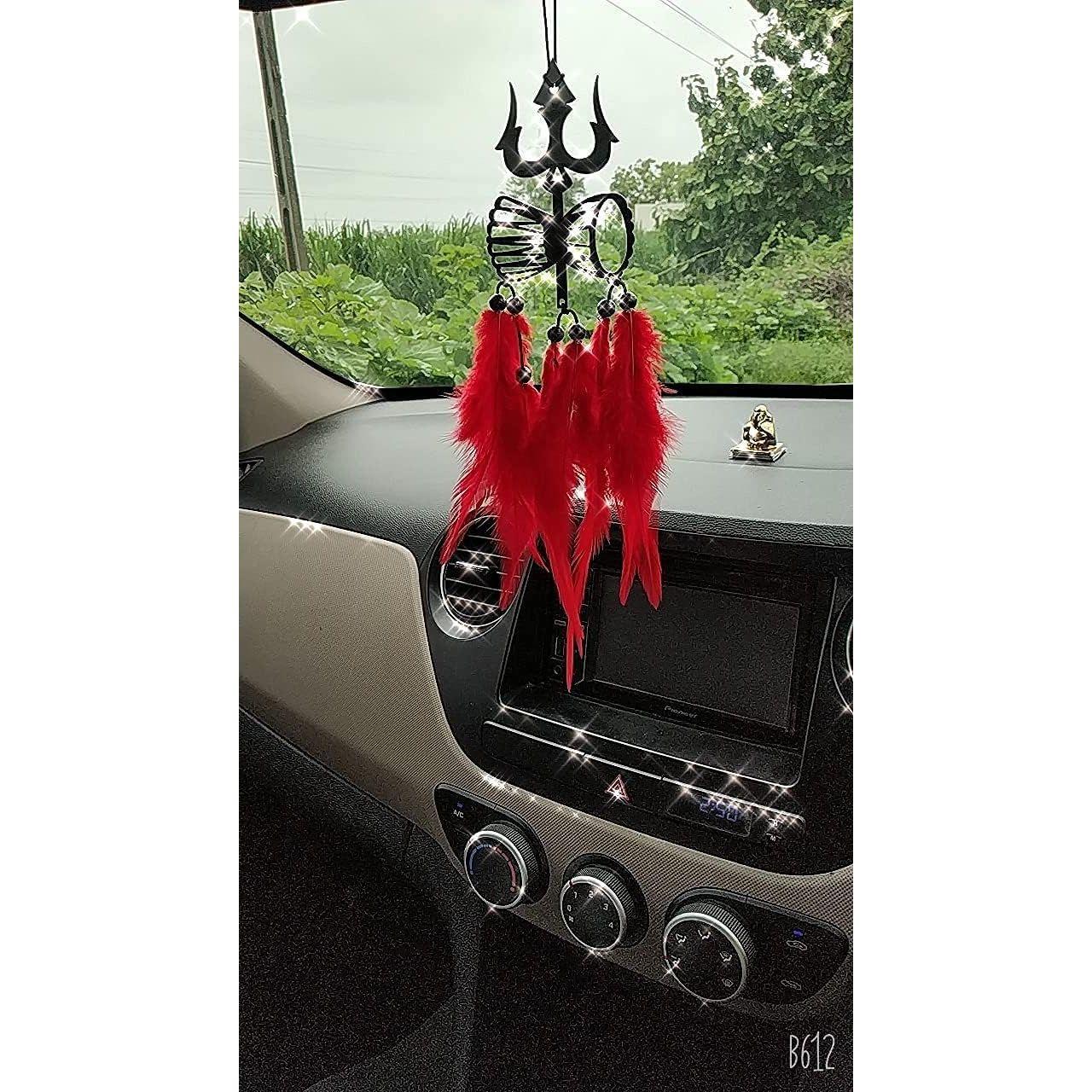 

Acrylic Fancy Dream Catchers for Car Hanging Ornament | Elevate Car,Home,Office & Garden Decor | Divine God Elegance |