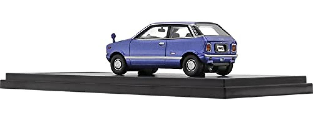 Hi Story Scale Mazda CHANTEZ GF II Metallic Blau Fertigmodell 1/43 (1973)