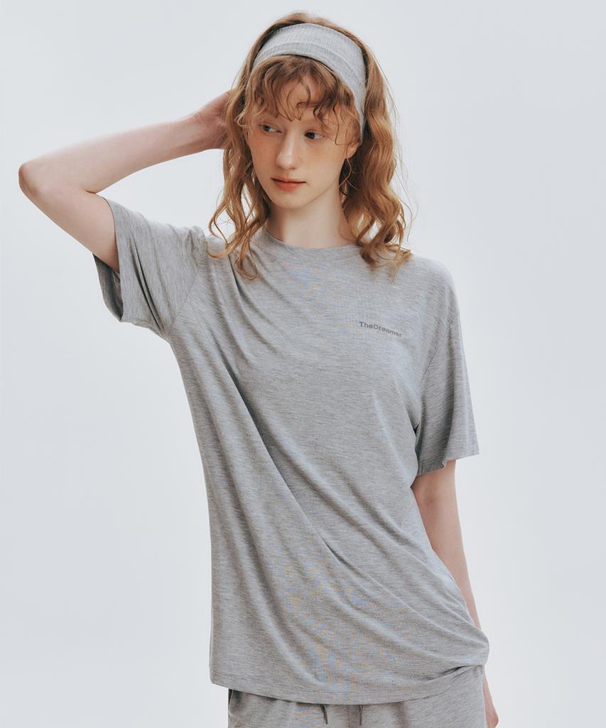 Deodeulimeo Cool Slime T-Shirt Melange Gray