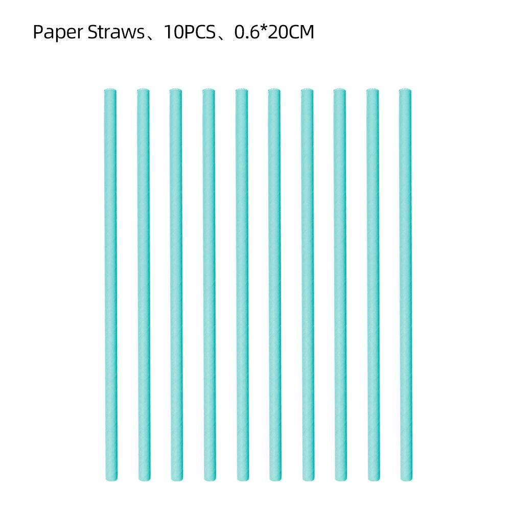 Tiffany Blue Birthday Party Decorations: Paper Plates, Flags, and Napkins