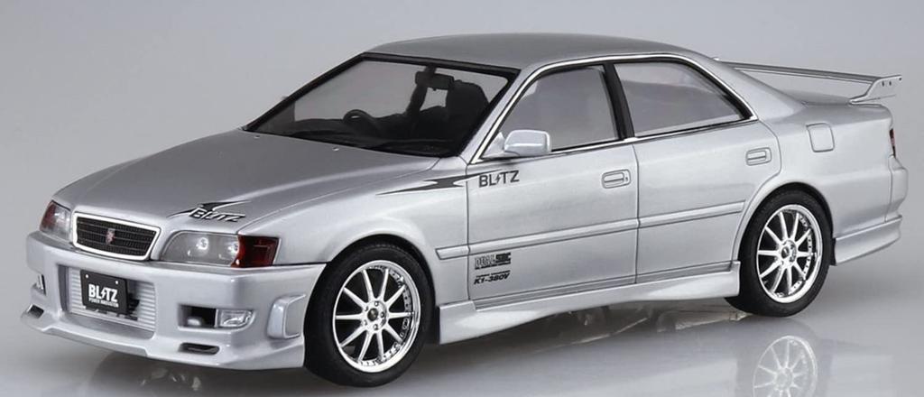 Aoshima Bunka Kyozai The Tuned Car Series 79 Toyota Blitz JZX100 Chaser Tourer 1996 Plastic Molded Color Co., Ltd. (AOSHIMA) 1/24 No. Model,