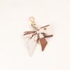 Women's Ribbon Bow  Fashion Weaving Silk Scarf Keychain Pendant Keyring Charm Bag Car Keychain Keychain Accessories