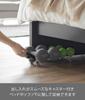 Yamazaki Dumbbell Rack with Tower 20kg Load Suitable for Under Sofa or Dumbbell Item Number 10951 Casters, Black, W45.4×D11.5×H11.5cm, Series,